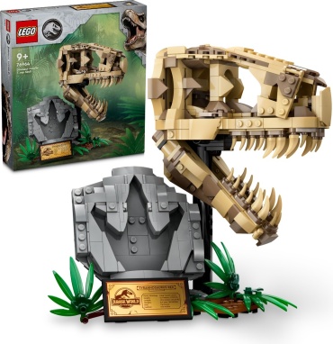 Конструктор LEGO Череп Тиранозавра Jurassic World 76964, деталей 577 шт
