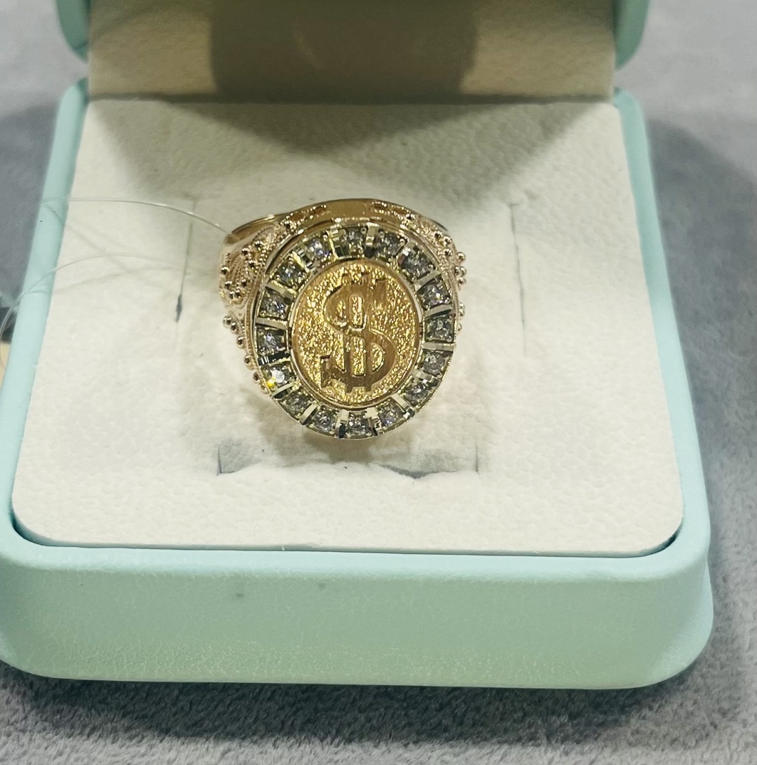 Diamon.kz Diamond-221467 размер 22 вес 7.5 г золото, фианит