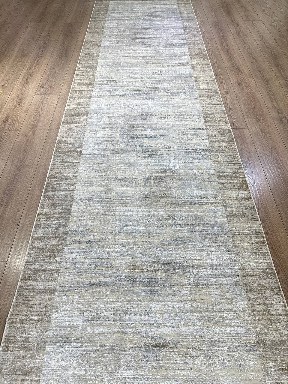 Ковровая дорожка Milat Hali короткий ворс, хлопок, поливискоза, 78 см x 8.5 м