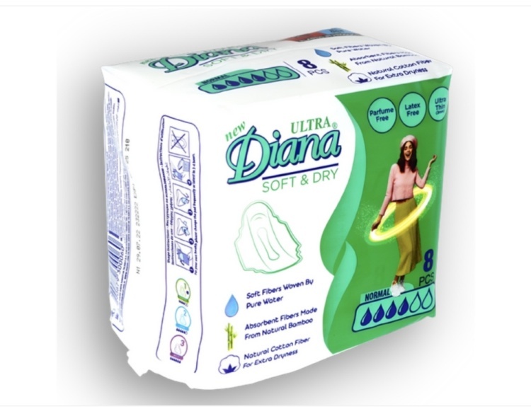 Diana прокладки Ultra Soft Dry Normal 8 шт
