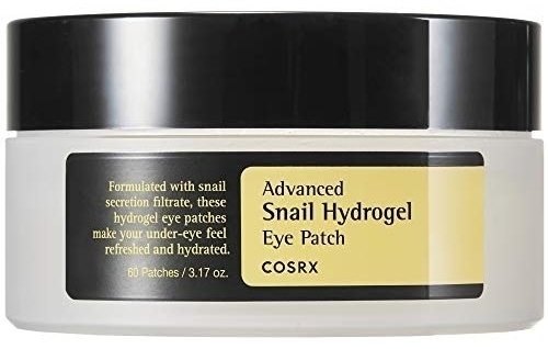 Патчи COSRX гидрогелевые Advanced Snail Hydrogel Eye Patch для повышения упругости 60 шт