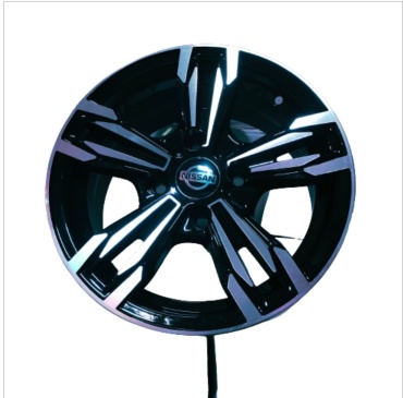 Wheels 145071 6x14/4x114.3 D67.1 ET35 4 диска черный, серебристый