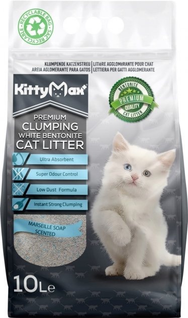 Купить Наполнитель Kitty Max Марсельское мыло 8680659333623 комкующийся ...