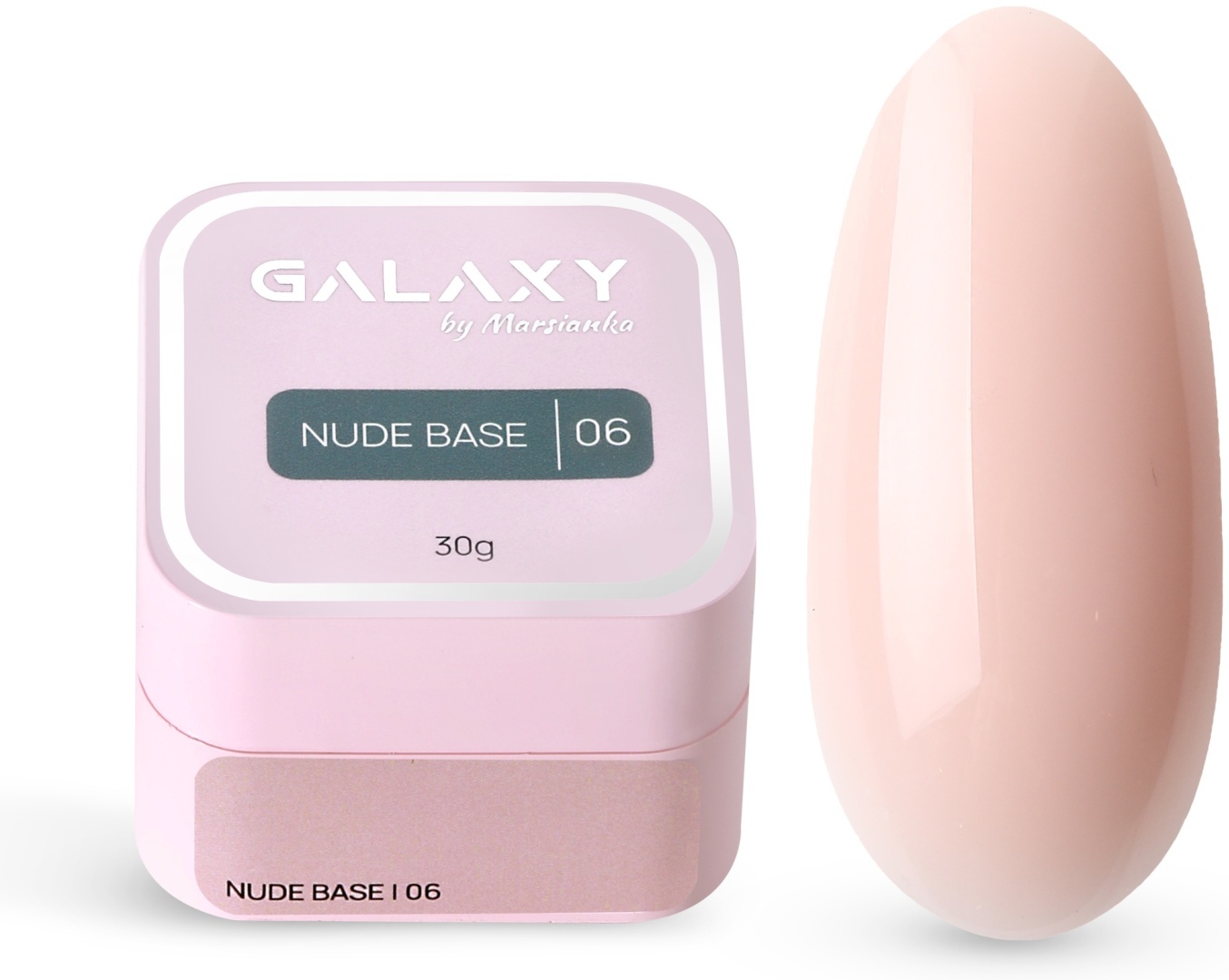 Galaxy базовое покрытие Nude base 06 камуфлирующее 30 мл