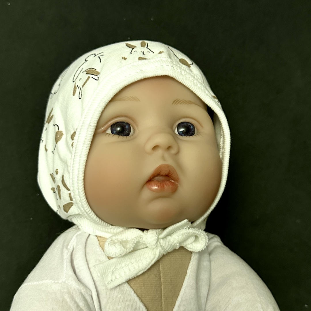 Чепчик Munka Kids Y1 белый 42