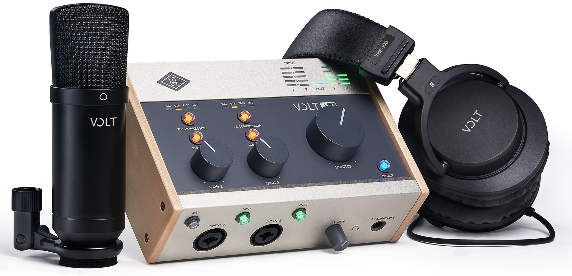 Купить Звуковая карта Universal Audio VOLT 276 Studio Pack UAD в Алматы ...
