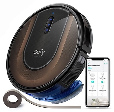 Купить Робот-пылесос EUFY RoboVac G30 Hybrid черный в Алматы – Магазин ...