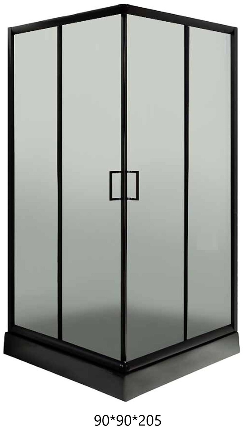 Appolo AP19F-9W Душевое ограждение, прозрачное стекло 90*90*205cm — купить в Алматы