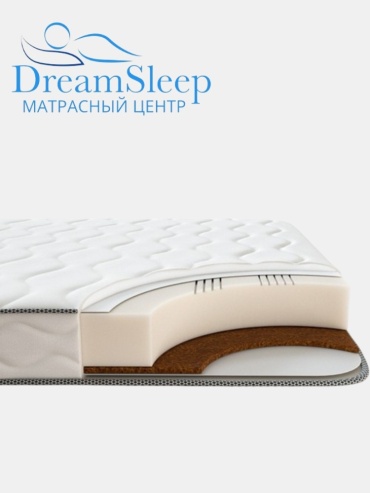 Матрас Dream sleep Ортопед без пружин, 90x200x22 см