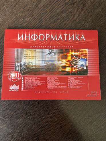 Дидактический материал Көпеева Г.А.: Информатика