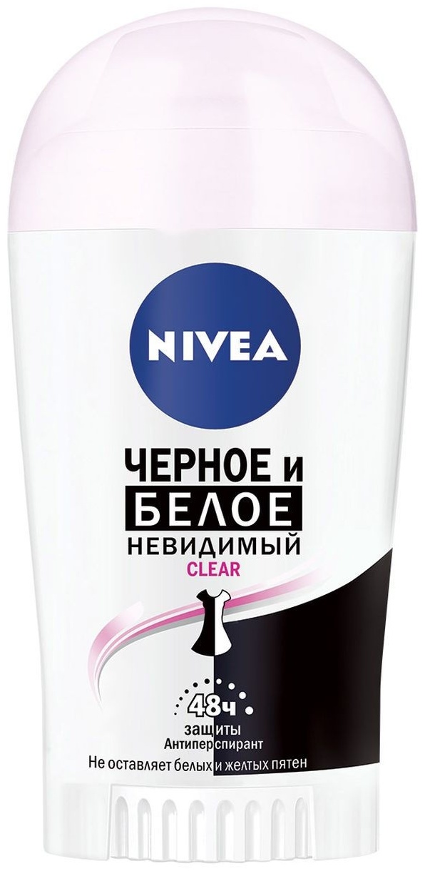 Купить NIVEA Черное и Белое невидимый Clear антиперспирант для женщин ...