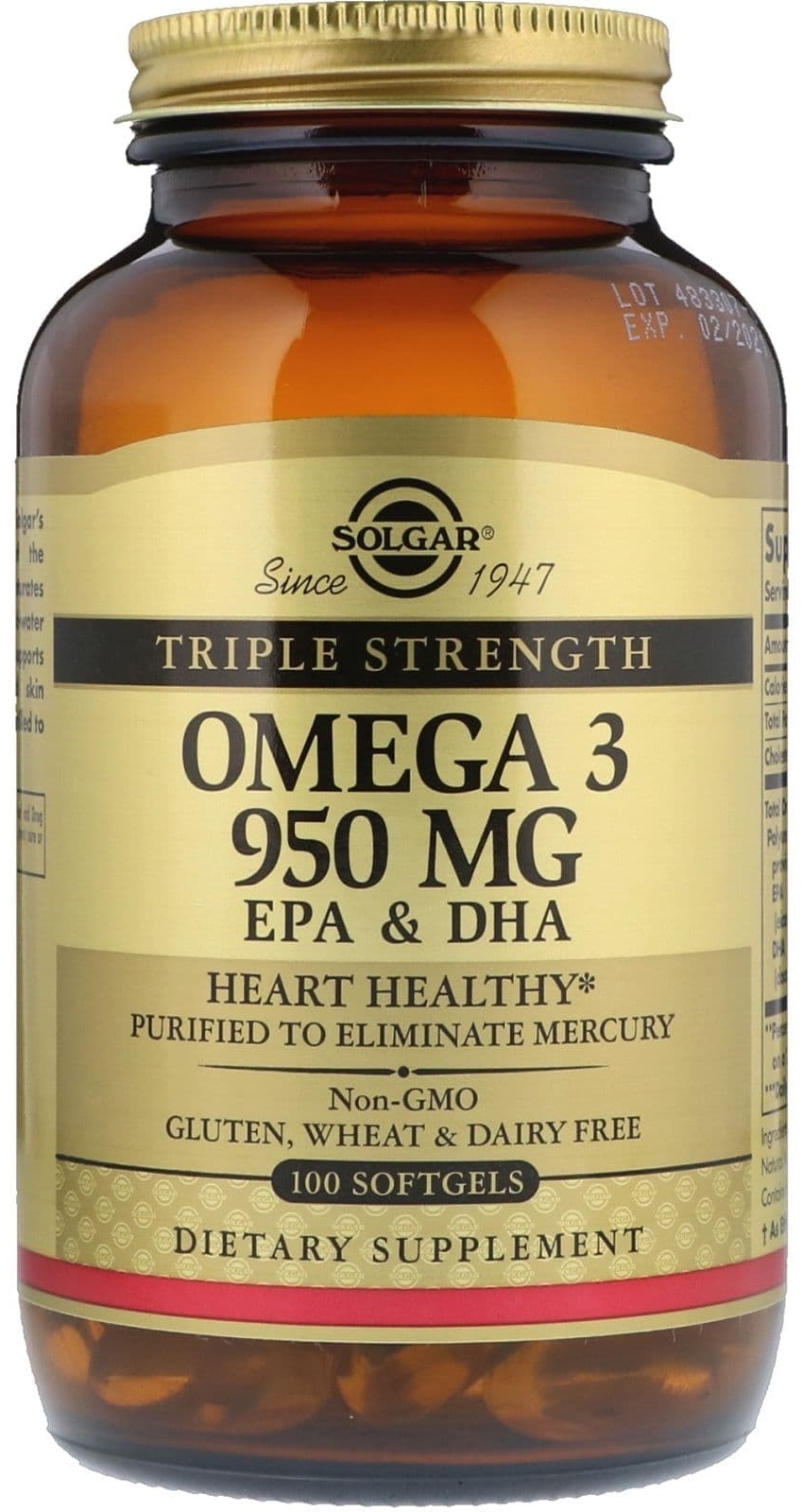 Solgar Omega 3 950 100 Купить