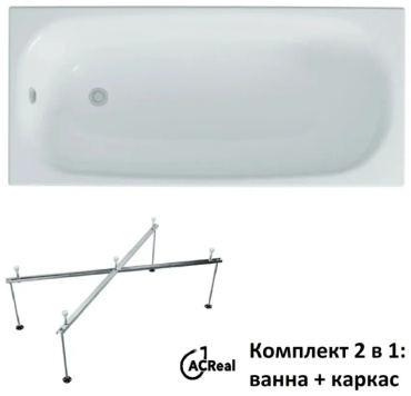 Ванна Triton Рига 150 150x70 см, акрил