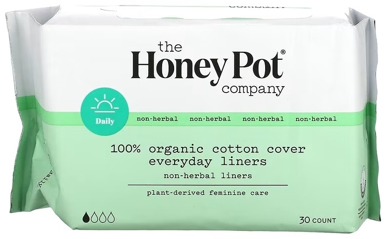 The Honey Pot Company прокладки ежедневные Non-Herbal Liners 30 шт