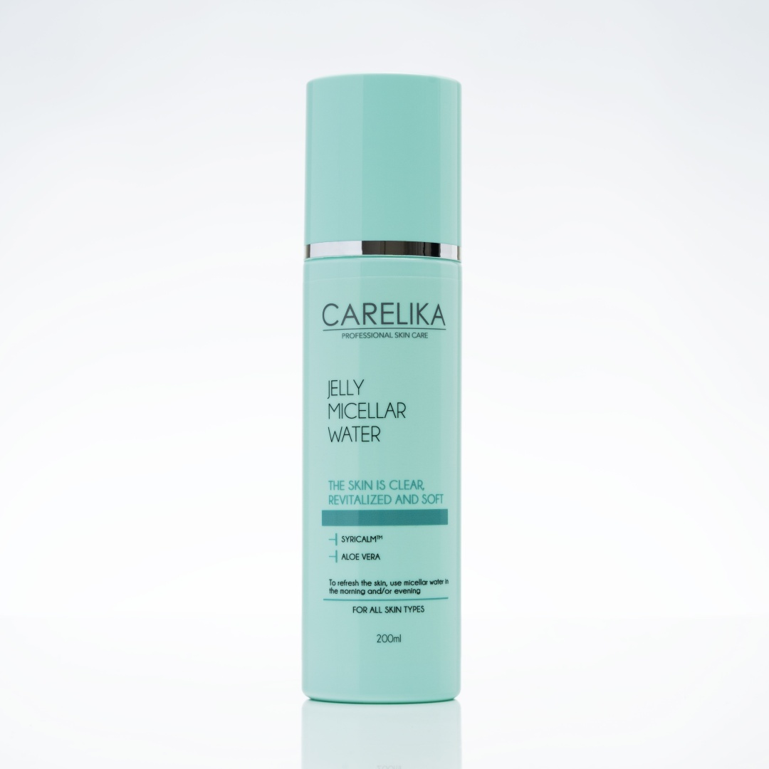 CARELIKA JELLY MICELLAR WATER Мицеллярная вода для лица с легкой гелевой структурой мицеллярная вода 200 мл