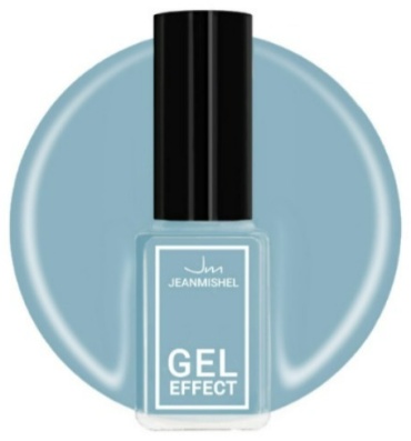 Jeanmishel лак Gel Effect 248 нежно голубой матовый 6 мл