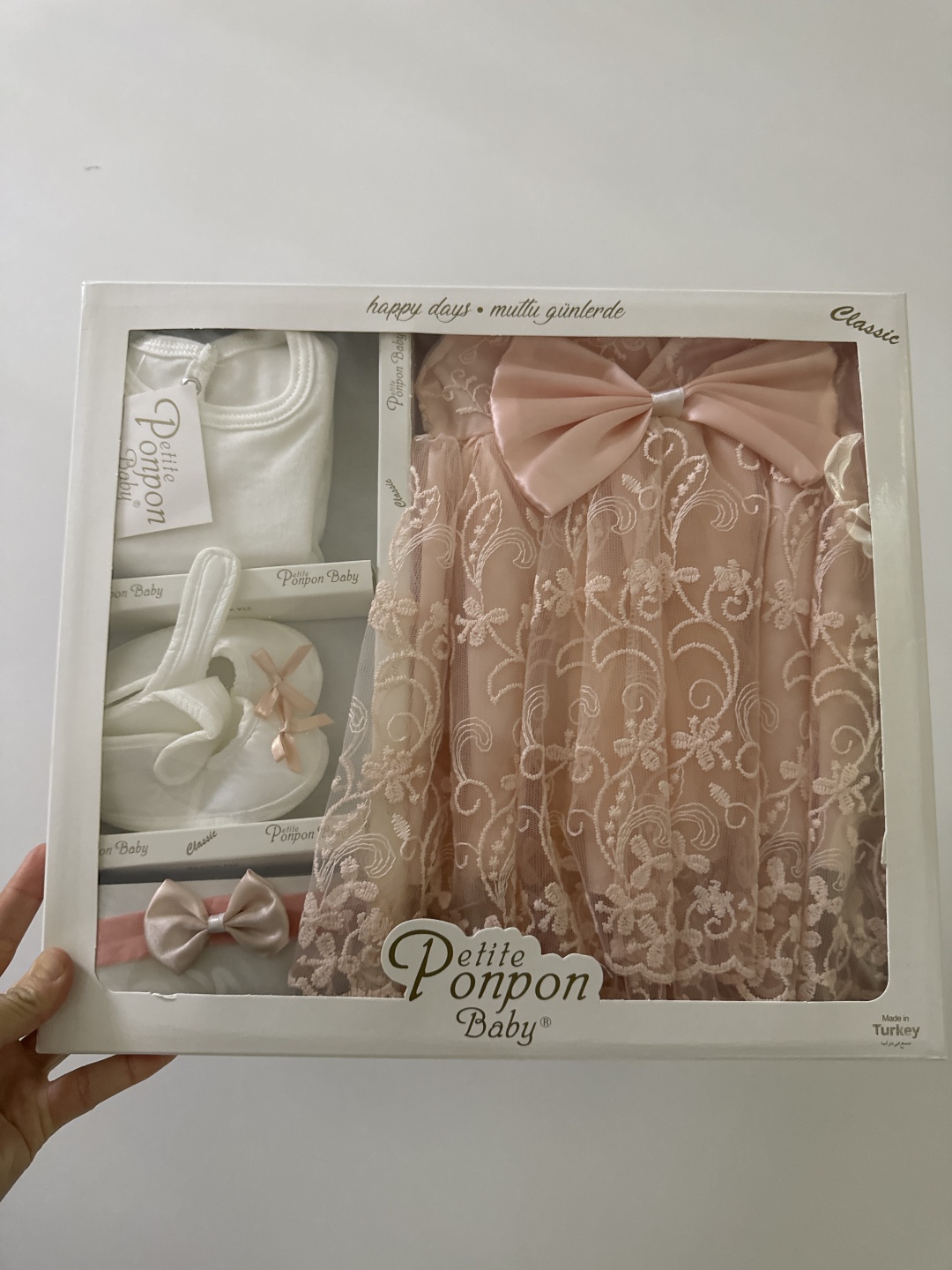 Нарядное платье Petite Ponpon Baby коралловый