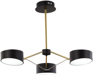 Люстра на штанге Evoluce LED, кол-во ламп: 3 шт