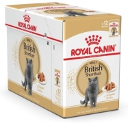 Royal Canin British Shorthair кусочки в желе мясное ассорти, птица 85 г 12 шт