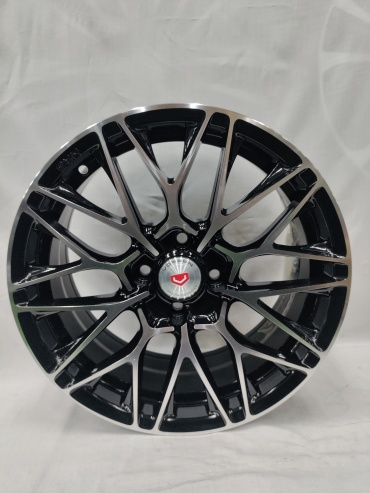 LKN Lkn2033 7x16/4x100 D67.1 ET35 4 диска черный, серебристый