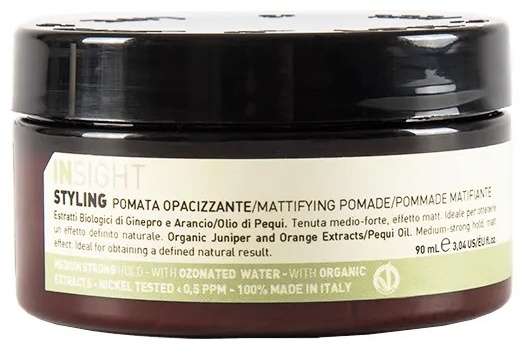 INSIGHT Styling Insight Mattifying Pomade помада сильная фиксация 90 г