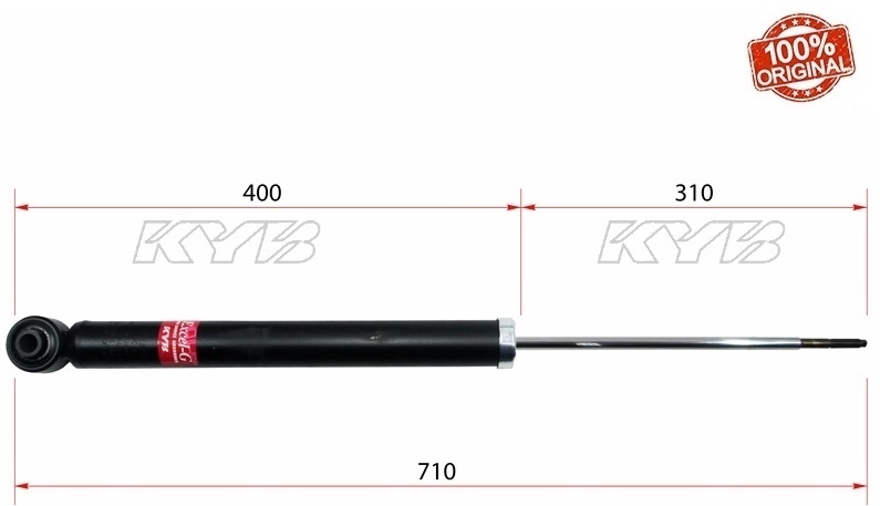 Амортизатор KYB задний 3430062 1 шт