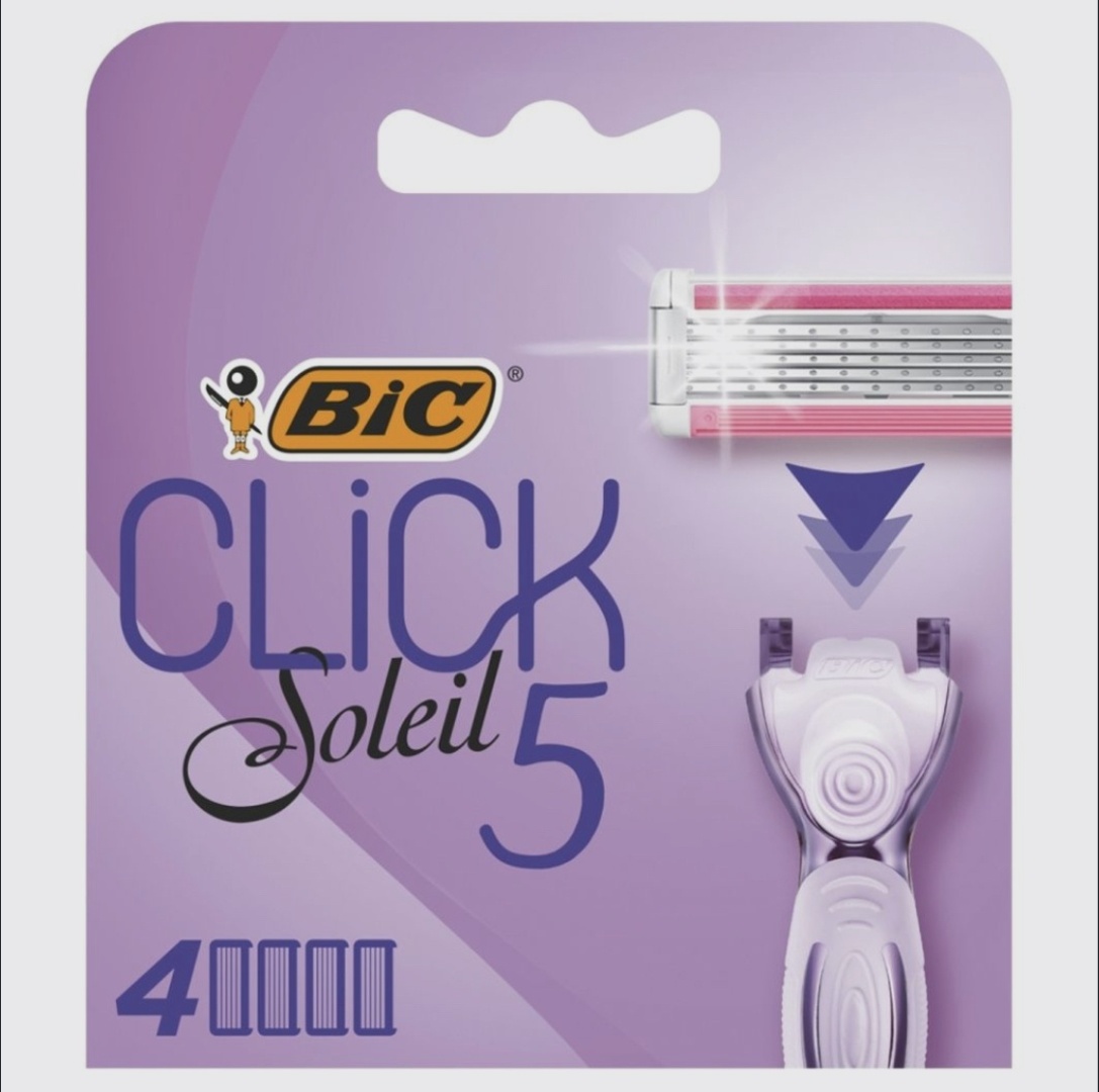 Bic Click Soleil 5 сменные кассеты 4 шт