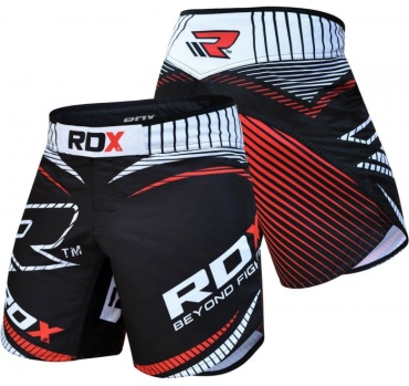 Шорты для бокса, для грэпплинга RDX красный 44, 46
