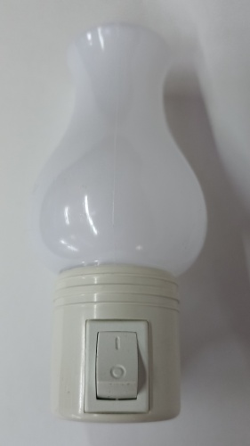 Декоративный светильник в розетку Led Night Light, холодный белый