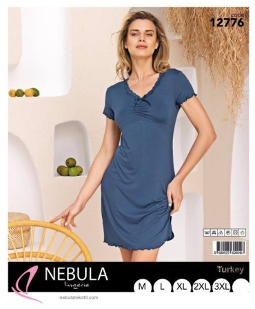 Ночная сорочка Nebula Lingerie синий