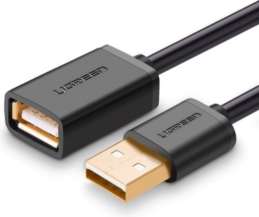 Кабель Ugreen USB 2.0 A - USB 2.0 A 0.5 м 10313