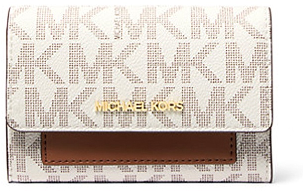 Кошелек Michael Kors канва кремовый