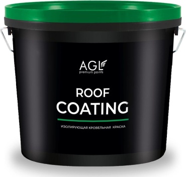 AGL водоэмульсионная Roof Coating 5 кг, белый цвет