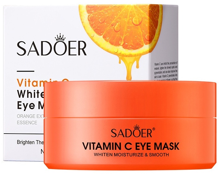 Патчи SADOER гидрогелевые Vitamin C White Moisturize Eye Mask увлажняющие 60 шт