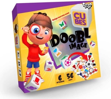 Настольная игра Danko Toys Doobl Image Cubes