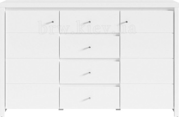 Комод Loftwood Кристина, 143.50x40.50x92 см, белый