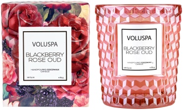 Ароматическая свеча Voluspa Ежевика и роза 5316V 9 см, 1 шт