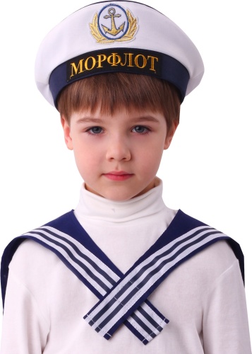 Бескозырка и воротник размер 56 2 шт