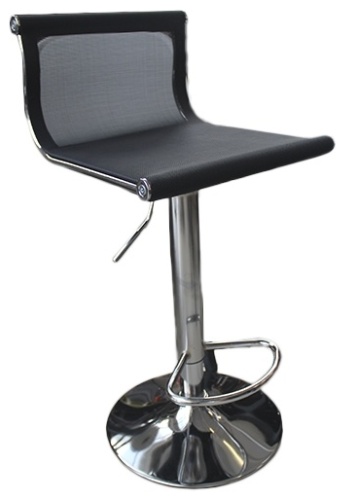 Барный стул ZETA ИМП-ТВ-086272, 104.5x38.5x37 см, черный, мультиколор