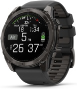 Смарт-часы Garmin Fenix 8 51 мм черно-серый