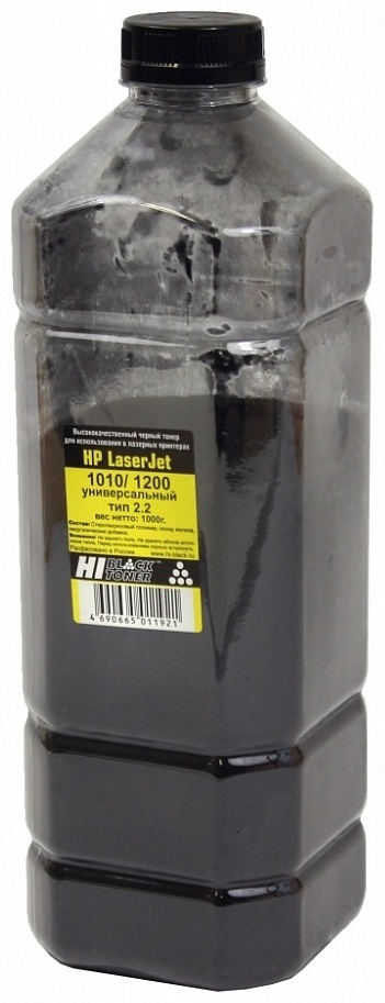 Тонер Hi-Black 2.2 для HP LJ 1010/1200 черный