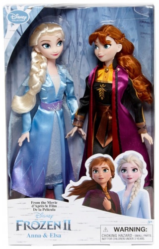 Кукла-модель Disney Frozen Принцесса Анна и Снежная королева Эльза 29 см