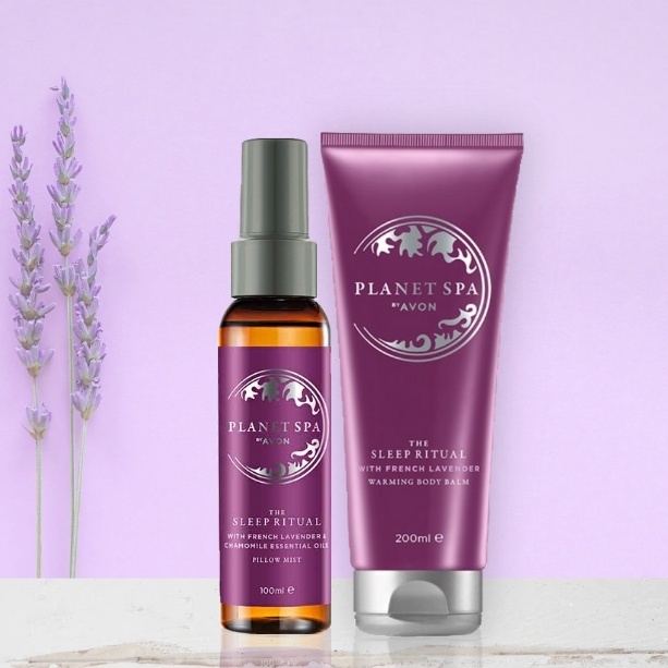 Aromatherapy Avon Planet Spa Sleep Serenity Lavender Pillow