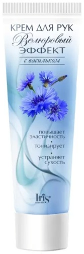 Iris cosmetic Велюровый Василек крем для рук 100 мл