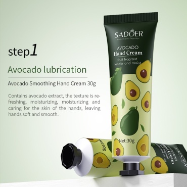 SADOER Hand Cream Avokado Крем для рук "Авокадо" крем для рук 30 г