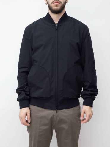 Бомбер Corneliani синий