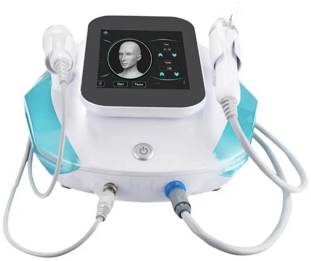 Аппарат A beauty Fractional Micro RF белый, голубой