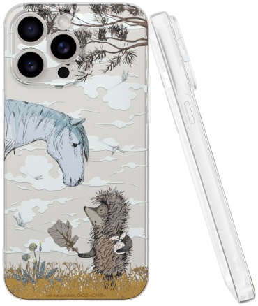 Чехол Mcover для Apple iPhone 15 Pro Max рисунок