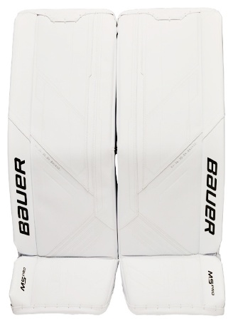 Bauer Щитки хоккейные вратаря S22 SUPREME M5 PRO INT белый XS (29+1) белый