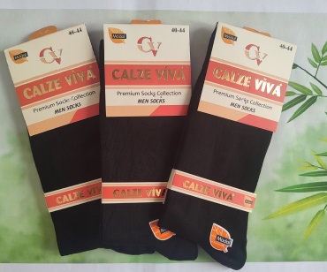 Носки CALZE VIVA 3 пары черный 40-44
